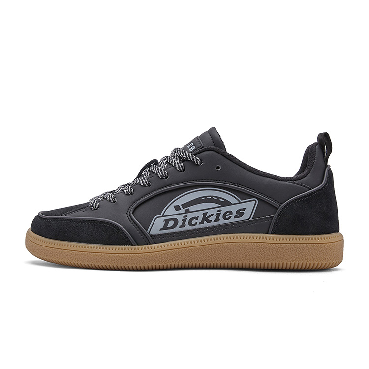 

Dickies Абразивостойкие мужские скейтерские кеды лоу-топ черные, цвет Black