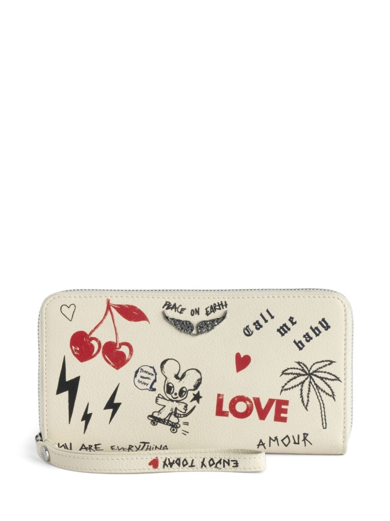 

Zadig&Voltaire кошелек Compagnon, нейтральный цвет
