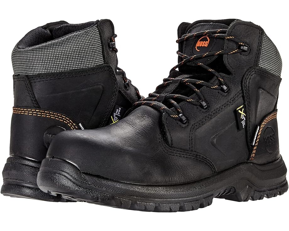 

Ботинки Hoss Prowel 6" Met Guard, черный