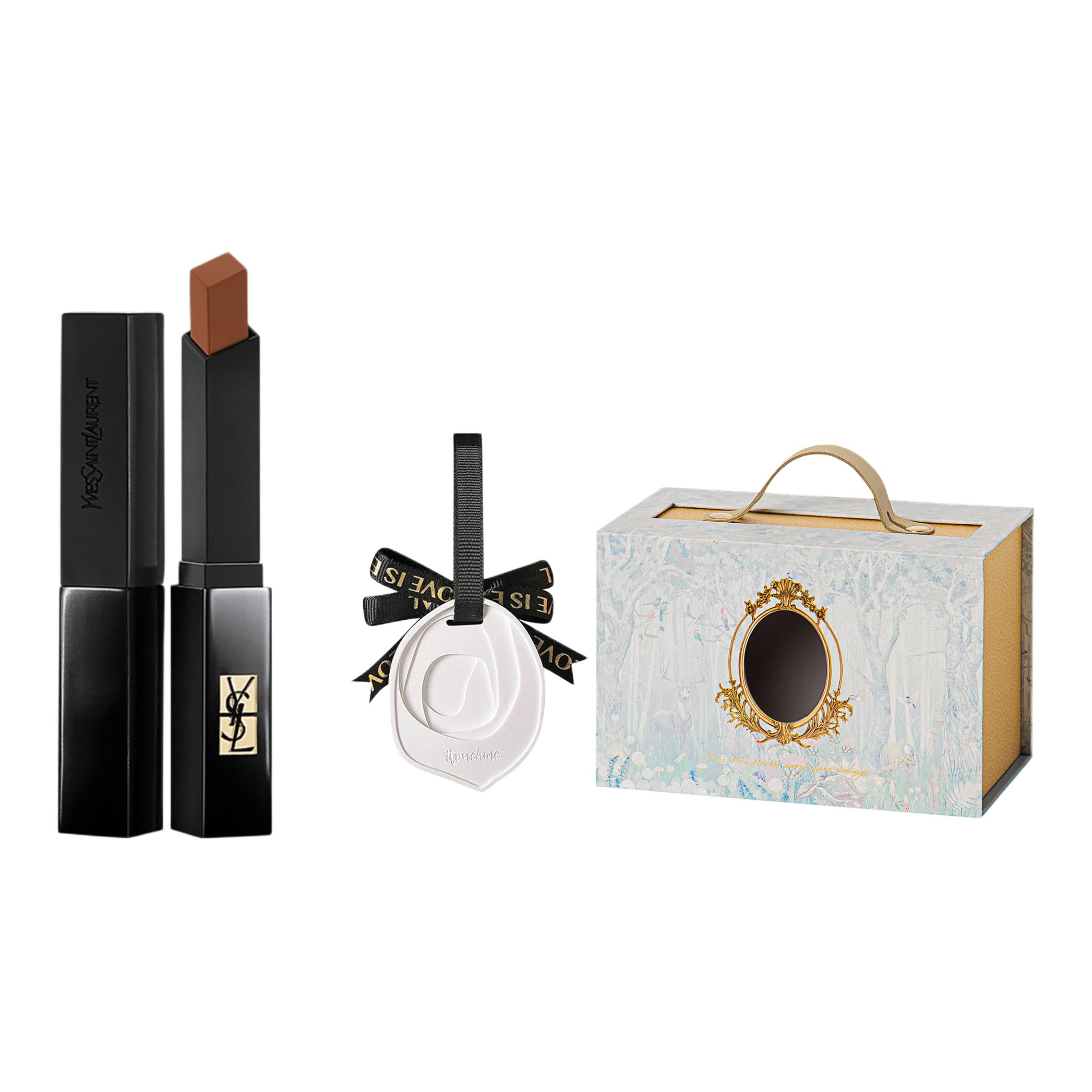 

Помада Secret Garden Box матовая легко растушевывается стойкая подарок на день рождения для девушки SAINT LAURENT