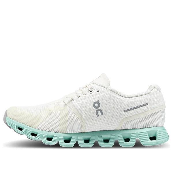 Кроссовки cloud 5 'undyed white creek' On Running, белый
