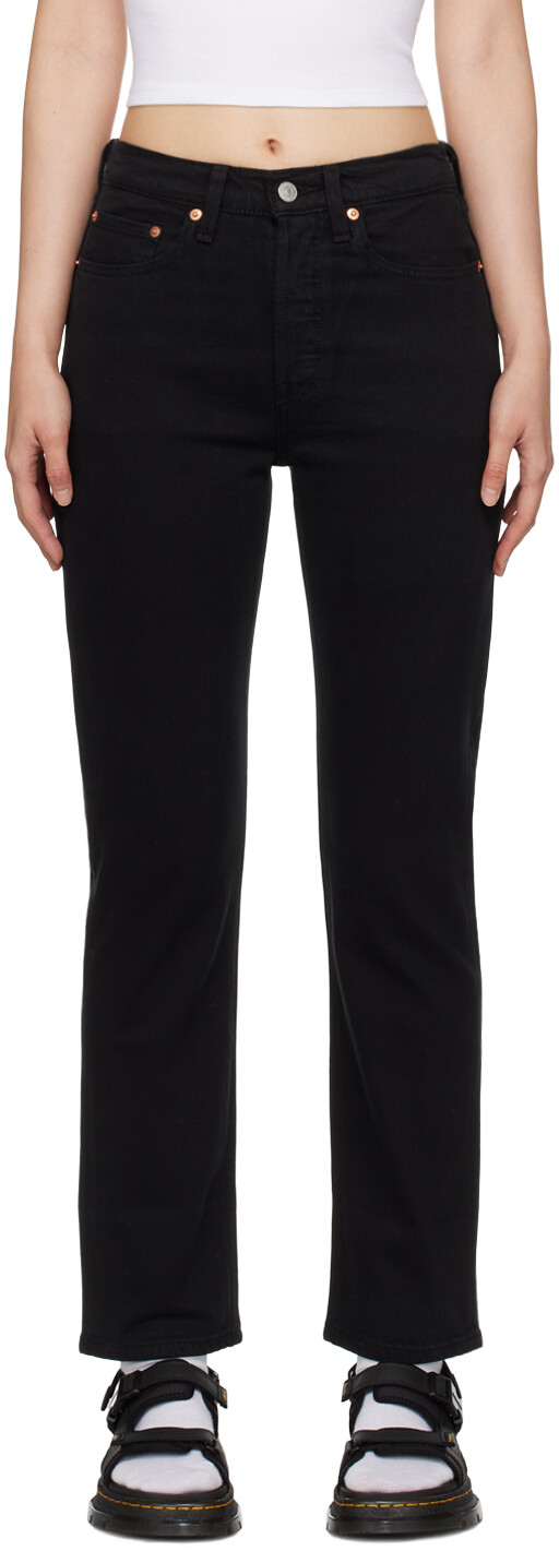 

Черные джинсы 501 Original Fit Levi'S, цвет Black sprout
