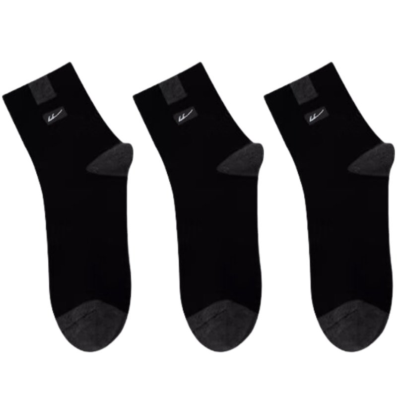 

Унисекс носки Mid Calf WARRIOR, 3 pack (черный)