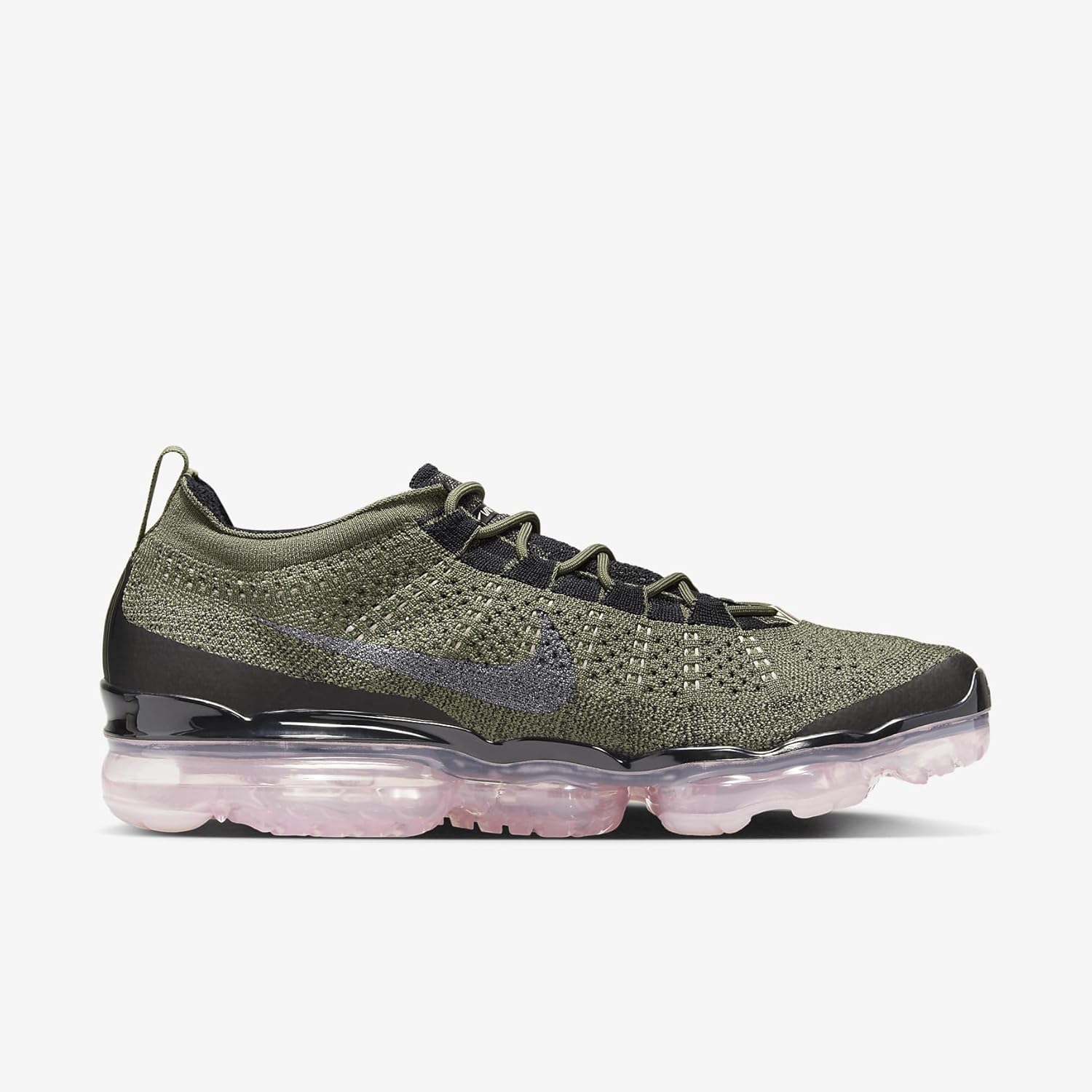 Мужские кроссовки Nike Air Vapormax 2023 Flyknit, черный/розовый — фото 4