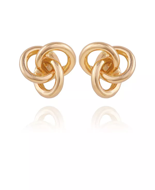 

Женская серьга-узелок T Tahari, gold