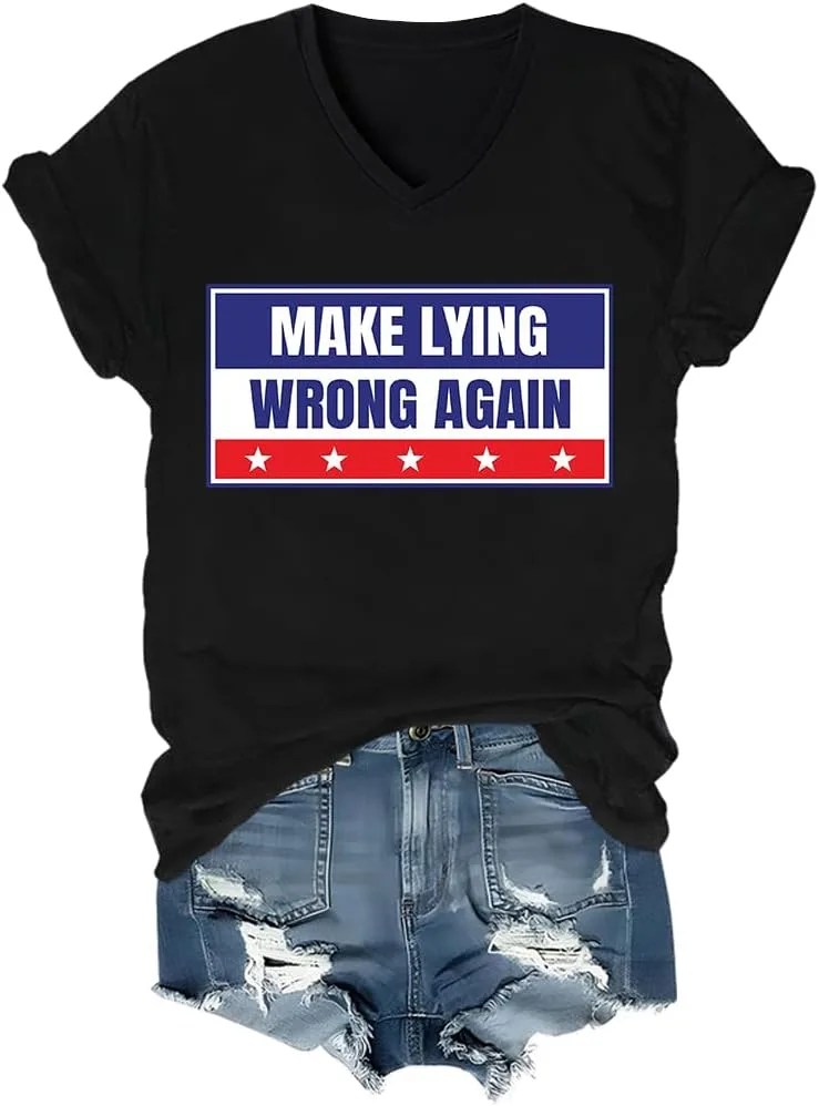 

Футболка Make Lying Wrong Again