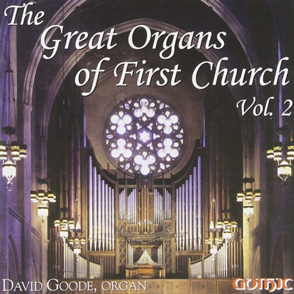 

Диск CD Great Organs Of First Church - David Goode