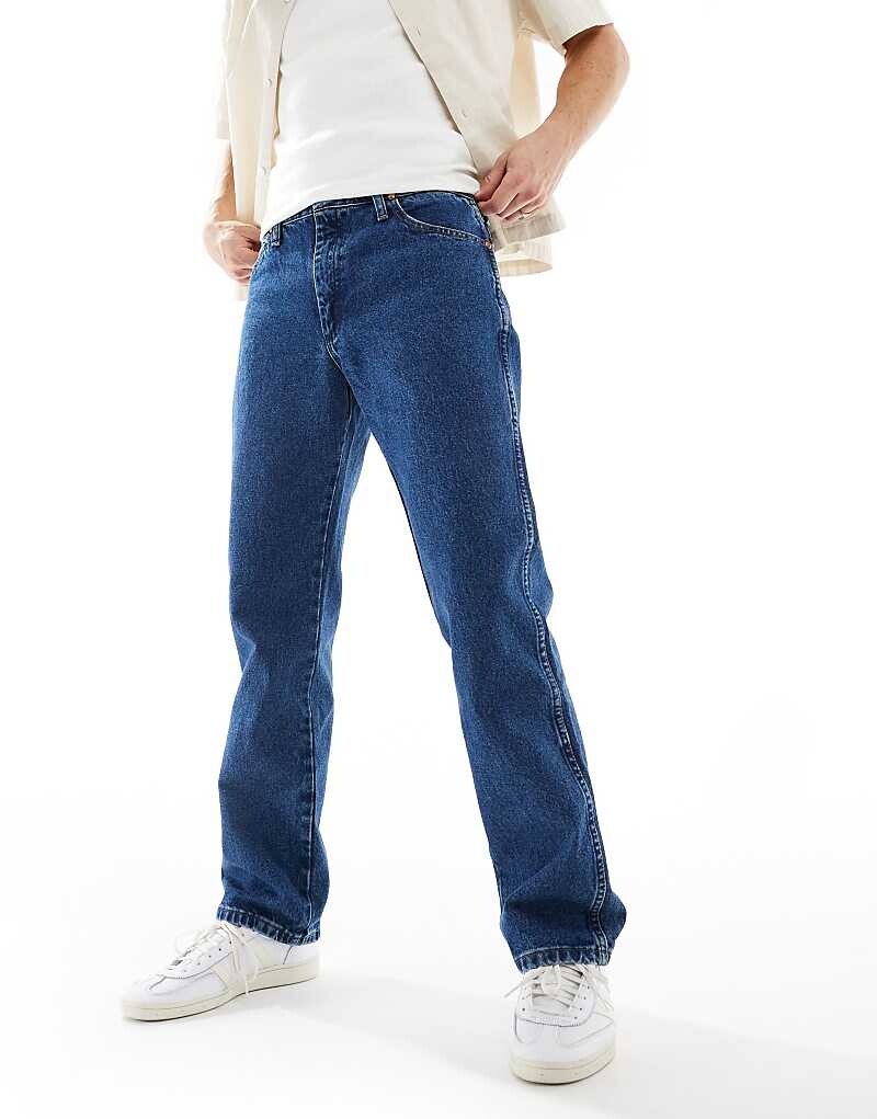 

Ковбойские джинсы прямого кроя Wrangler Original средней потертости