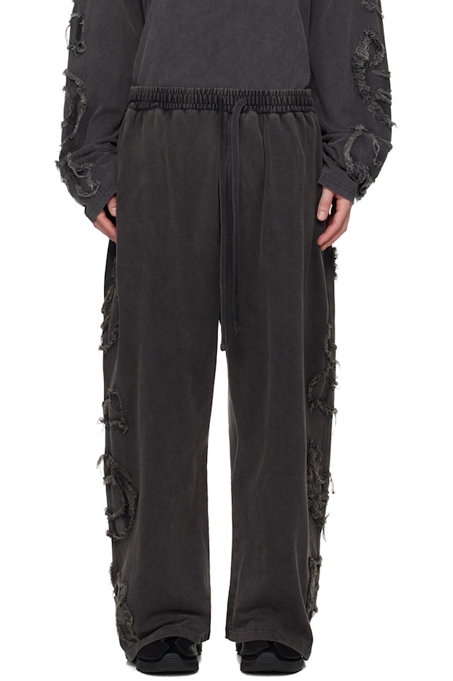 

Брюки карго Logo Lounge Acne Studios, черный