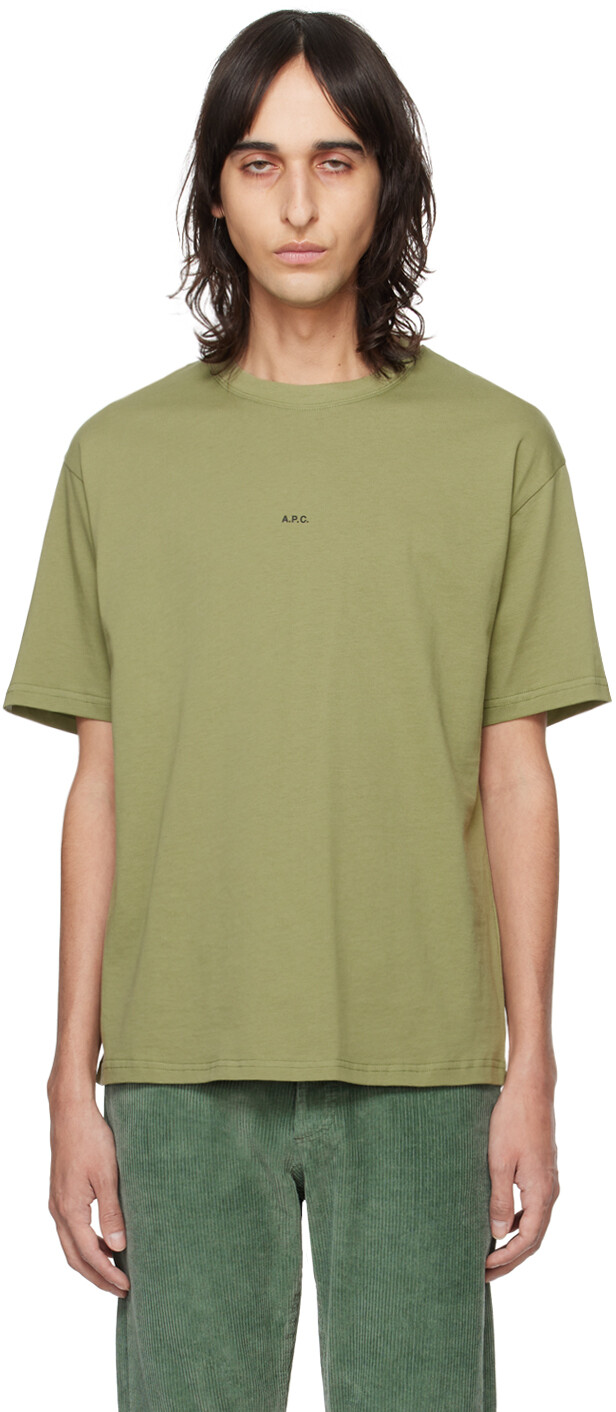 

Зеленая футболка Кайла A.P.C.