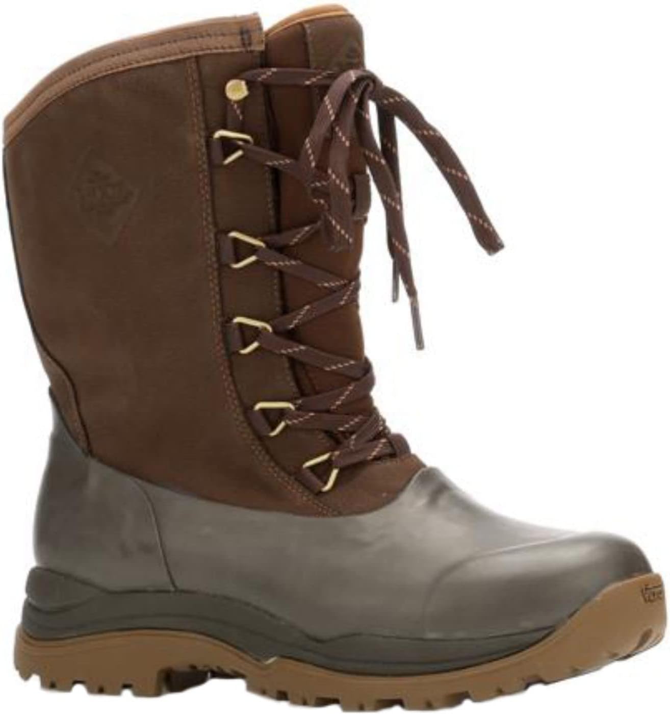 

Мужские ботинки MUCK Arctic Outpost с шнуровкой и подошвой Arctic Grip, коричневый