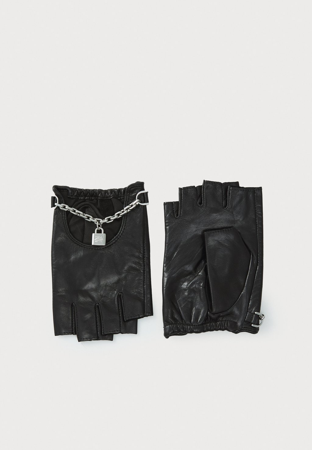 

Перчатки без пальцев AUTOGRAPH PADLOCK GLOVE KARL LAGERFELD, черный