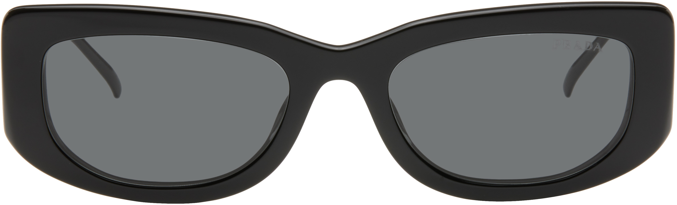 

Солнцезащитные очки с логотипом Black Triangle Prada Eyewear