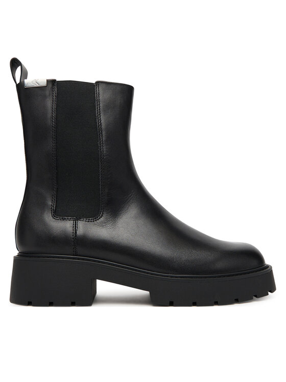 Классические ботильоны Combat Mid Chelsea Boot Hw Lth YW0YW01869 Calvin Klein Jeans, чёрный