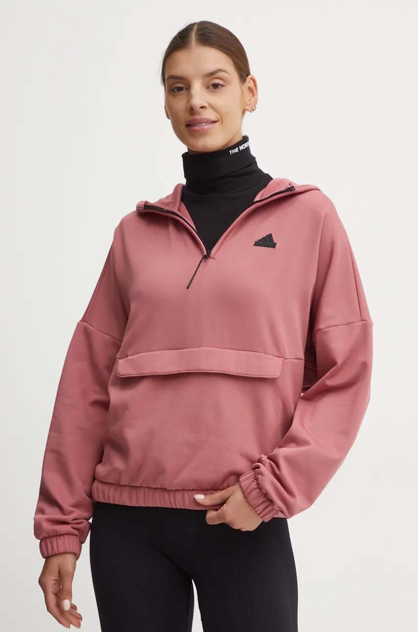 

Толстовка City Escape adidas, розовый