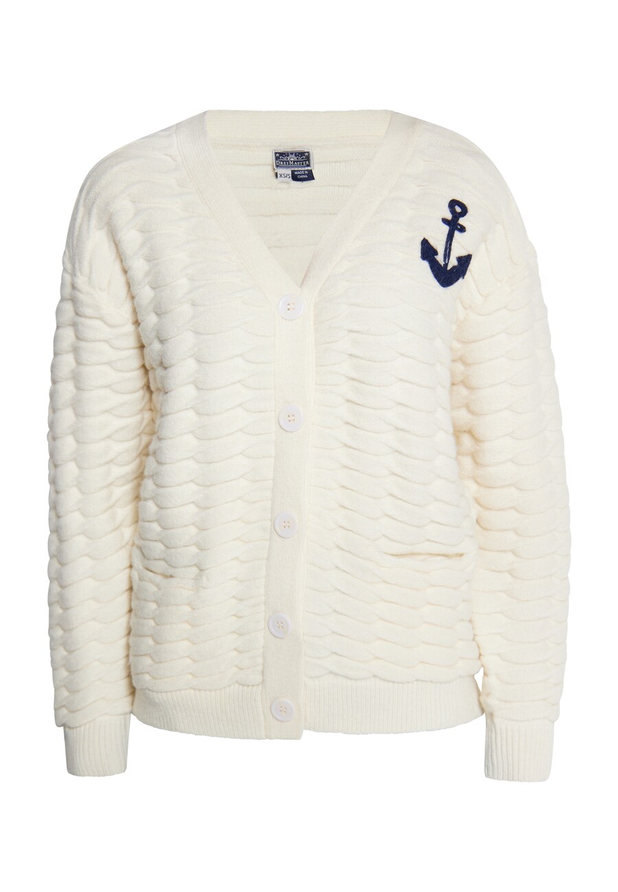 

Вязаный кардиган DreiMaster Maritim Knit Cardigan, белый