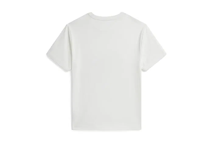 Футболка Big Pony Cotton Jersey Tee Polo Ralph Lauren Kids, Deckwash White — фото 2