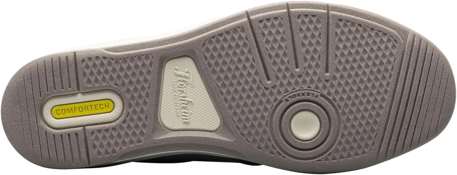 Мужские кроссовки Florsheim с застежкой на шнуровке и скользящей подошвой, светло-серый — фото 3