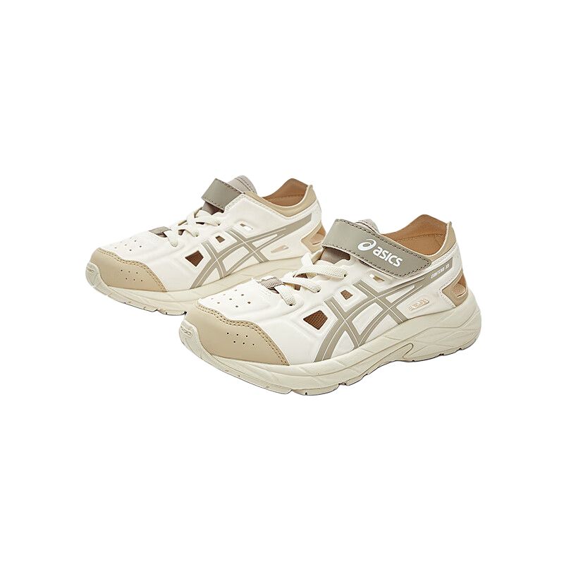 Детские кроссовки CONTEND XBN PS Low top для бега ASICS, бежевый/коричневый — фото 3