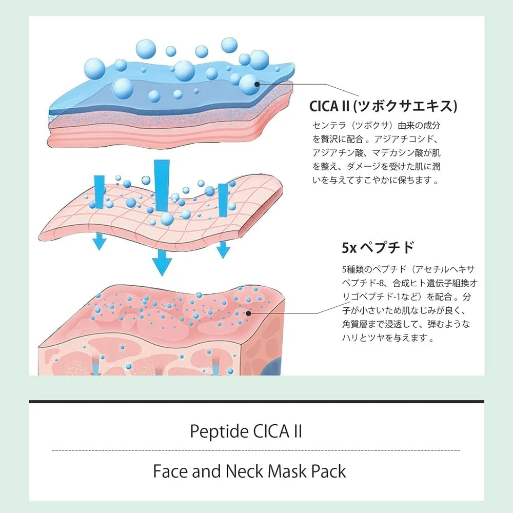 Маска для лица Itomato Life — Дневной MITOMO Herbal Series CICA Deer 3 Hyaluronic Acid, увлажняющий — фото 4