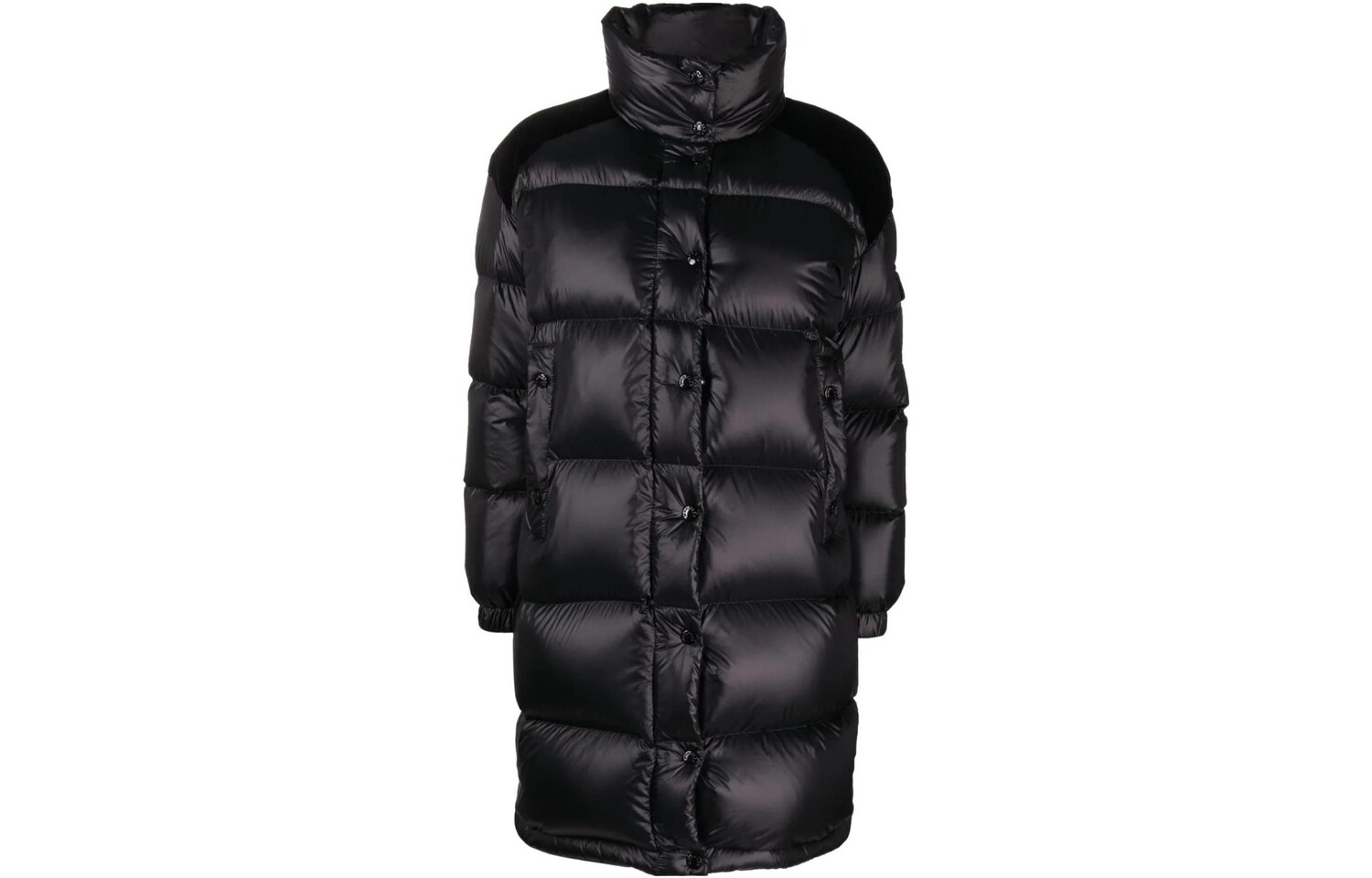 

Пуховик женский черный Moncler