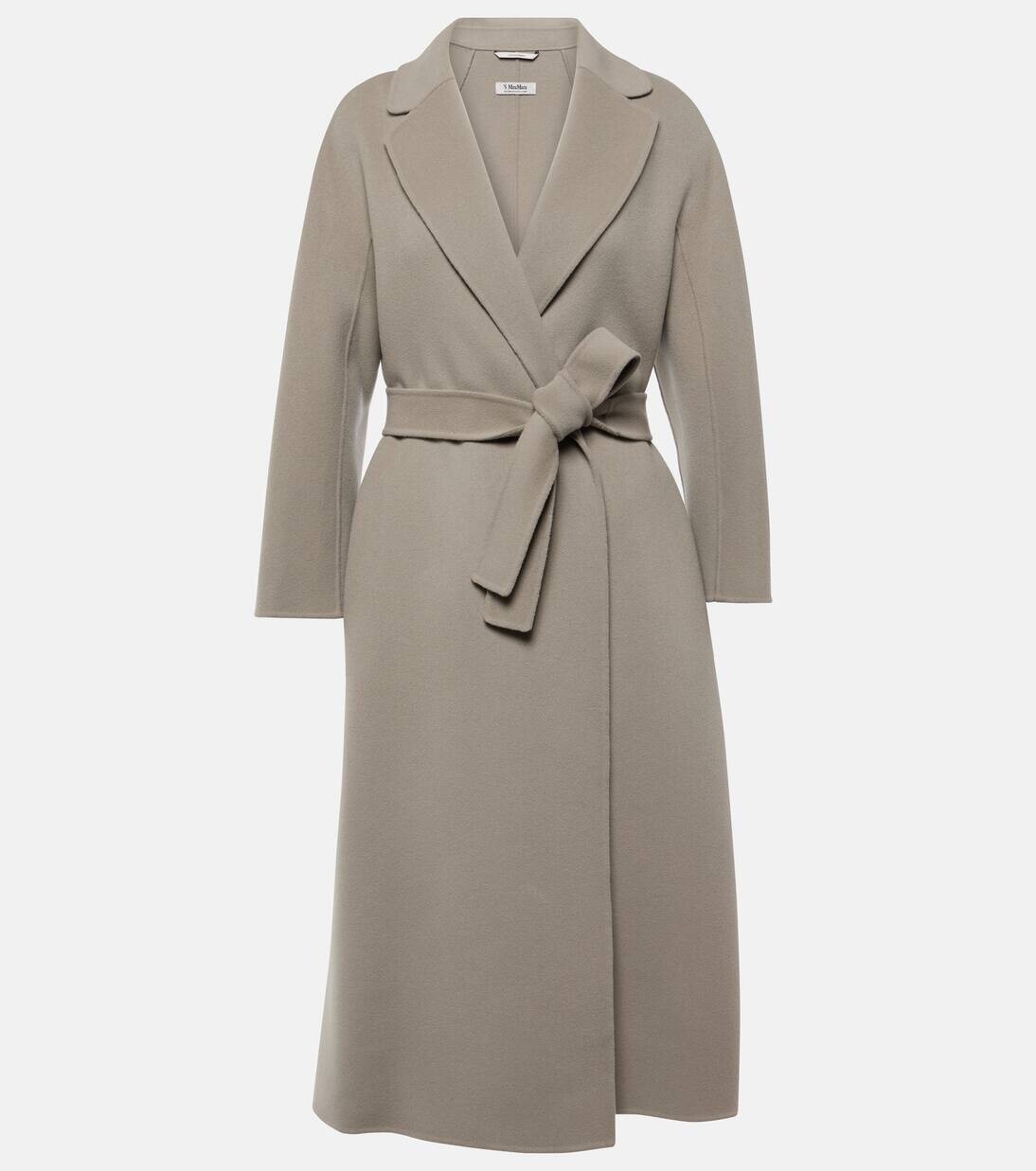 

Пальто шерстяное с запахом 'S Max Mara, цвет pearl grey