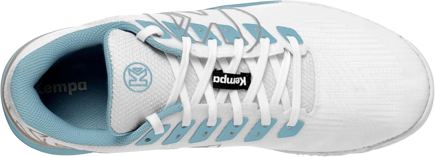 Кроссовки для гандбола Kempa Unisex Attack Pro 2.0 W Game Changer, White Aqua — фото 3