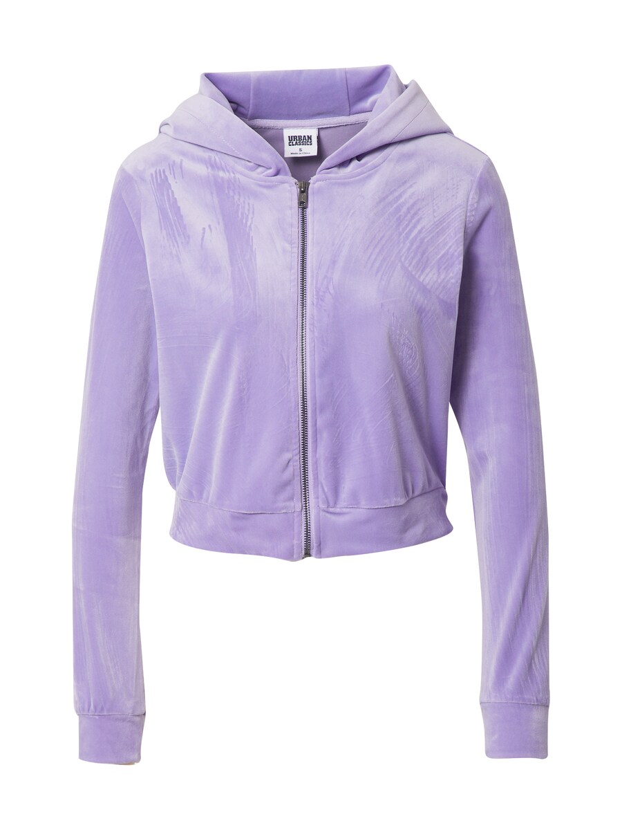 

Толстовка с капюшоном на молнии Urban Classics, цвет Dark purple