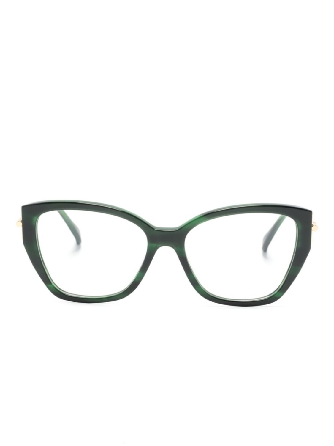 

Солнцезащитные очки в оправе 'кошачий глаз' Max Mara Eyewear, зеленый