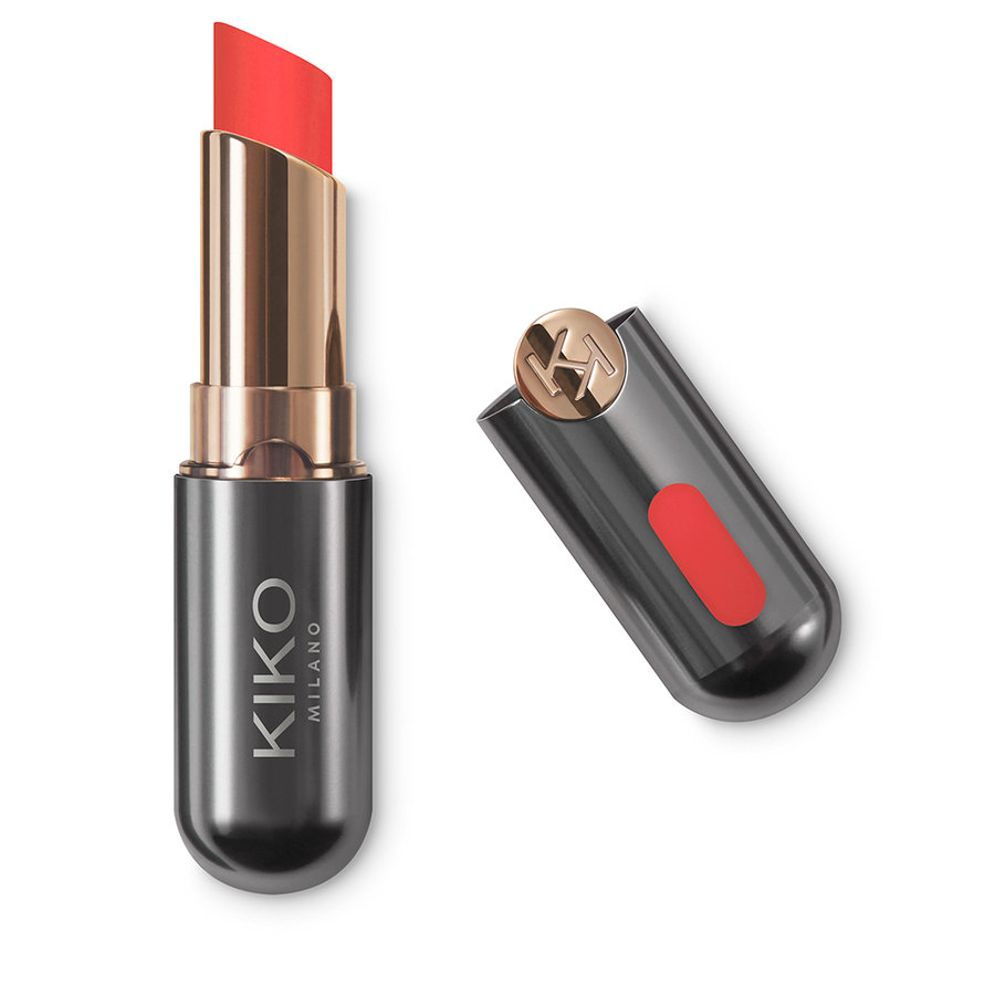 

KIKO Milano, Unlimited Stylo, Полуматовая кремовая помада 15 Fire Red 2g