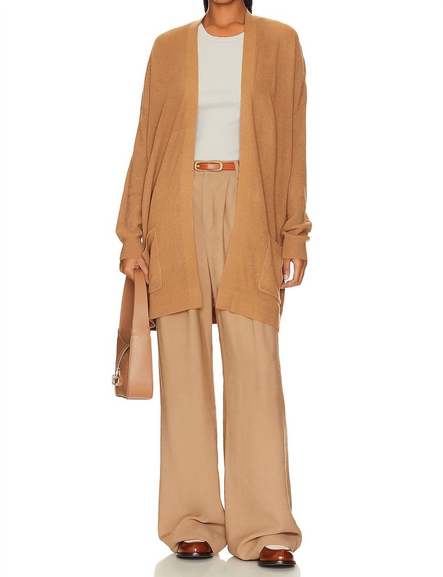 

Кардиган Cooper цвета Camel Stitches & Stripes