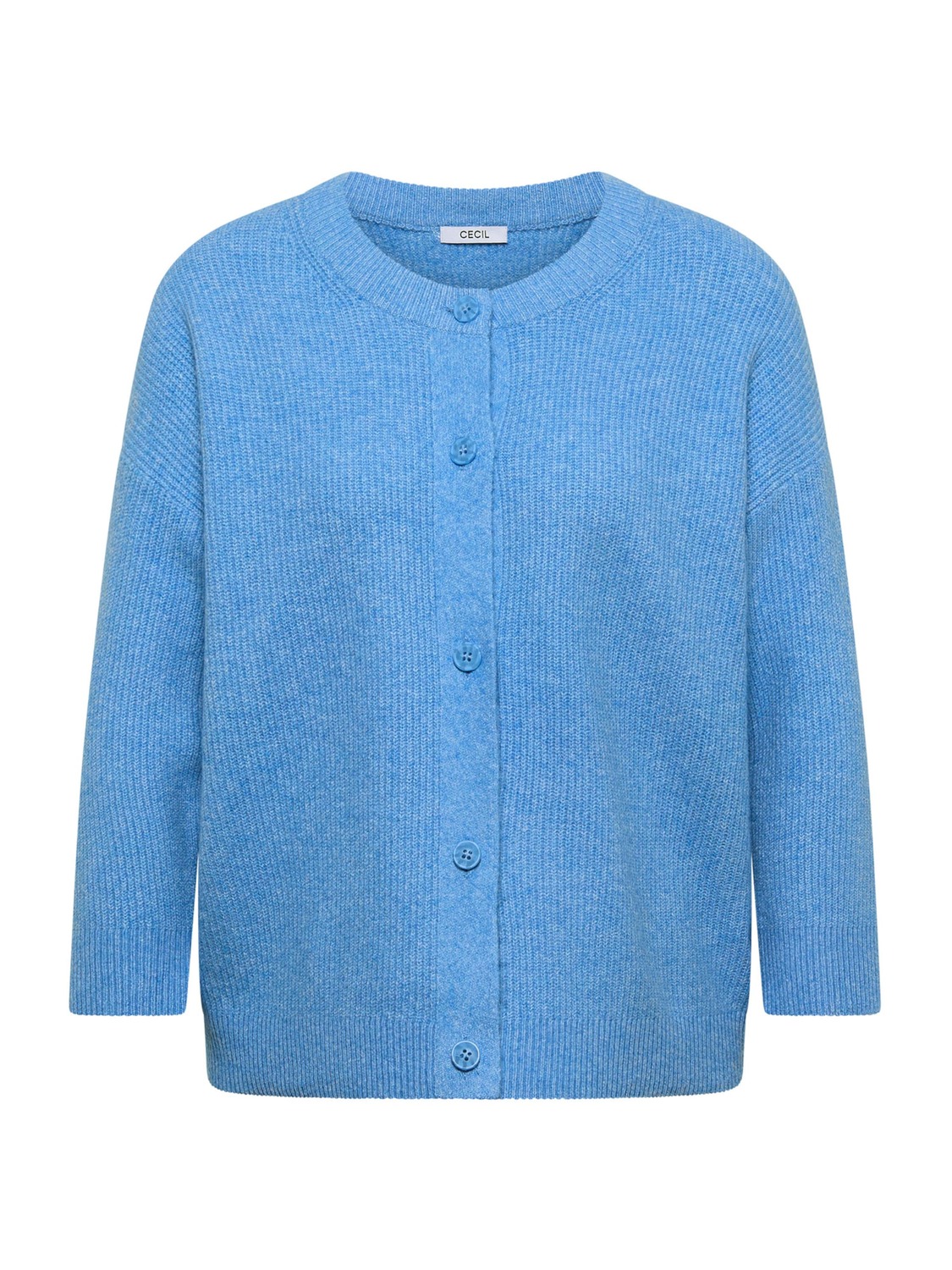 

CECIL Кардиган из трикотажа в цвете лазурный