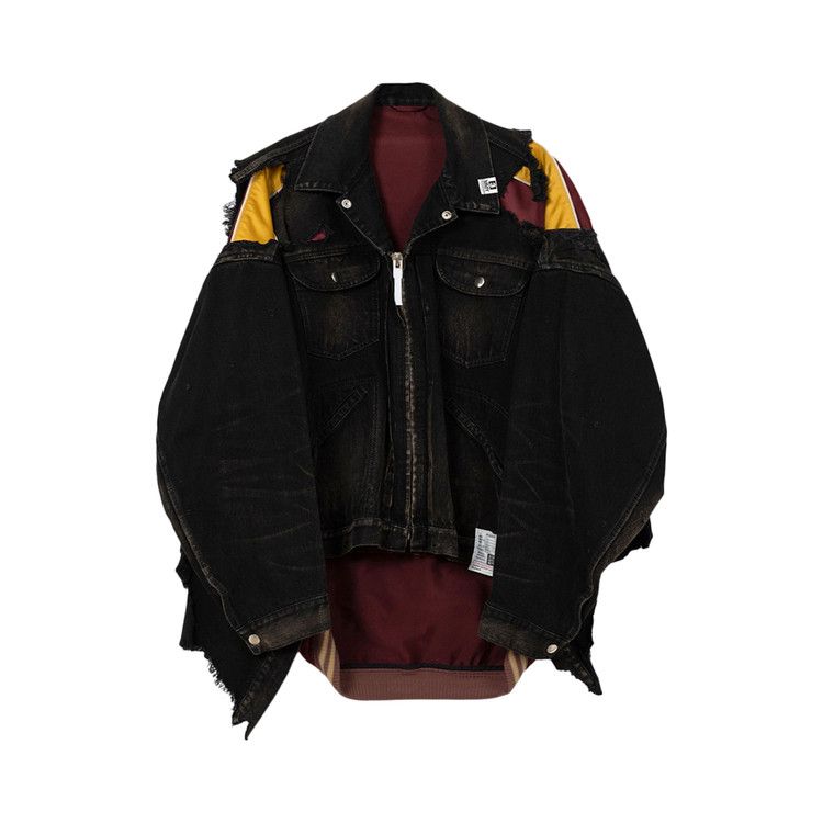 

Куртка Maison Mihara Yasuhiro Double Layered Denim Jacket, Black