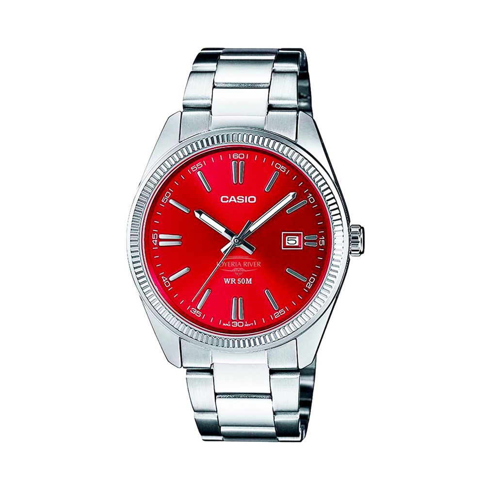 

Часы из серебристой стали Casio