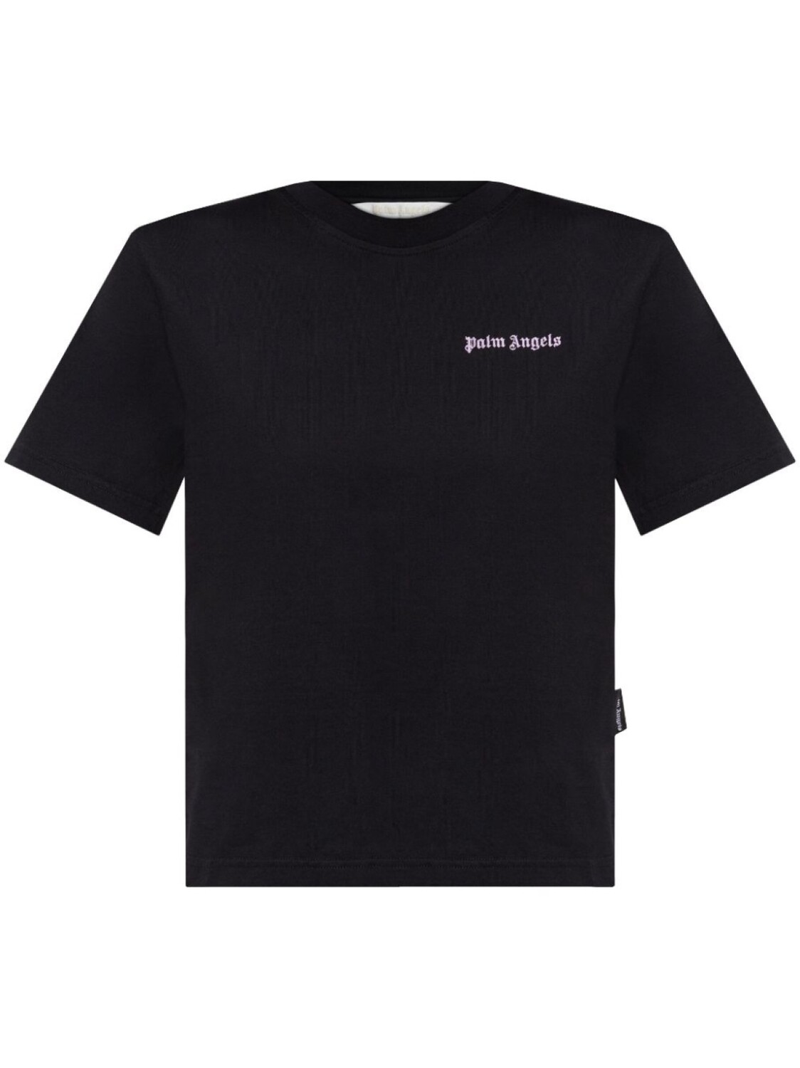

Palm Angels футболка с вышитым логотипом, черный