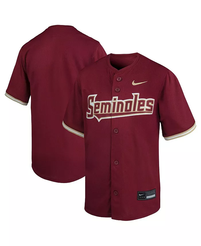 

Бейсбольная джерси Florida State Seminoles Limited цвета граната для старших мальчиков и девочек Nike