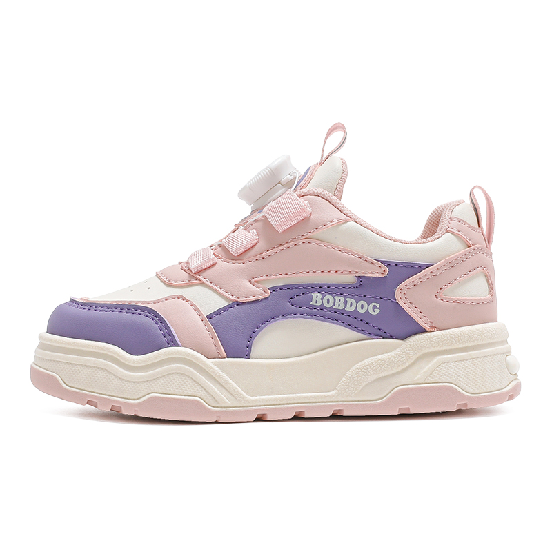 

Амортизирующие детские повседневные кроссовки Kids' BOBDOG, бежевый/розовый