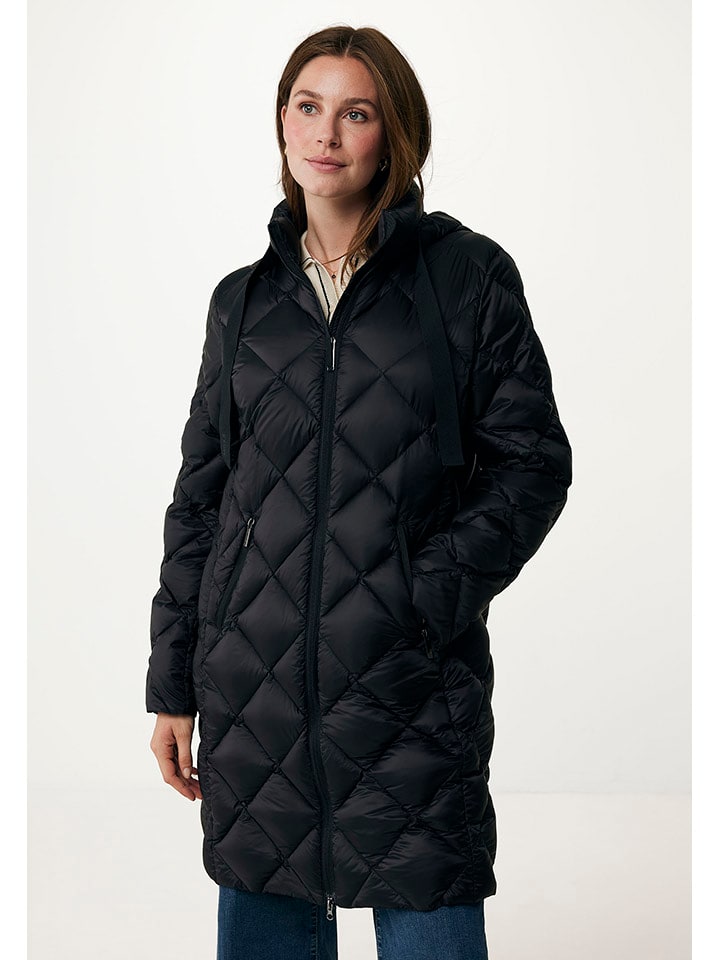 

Стеганое пальто Mexx Steppmantel, черный