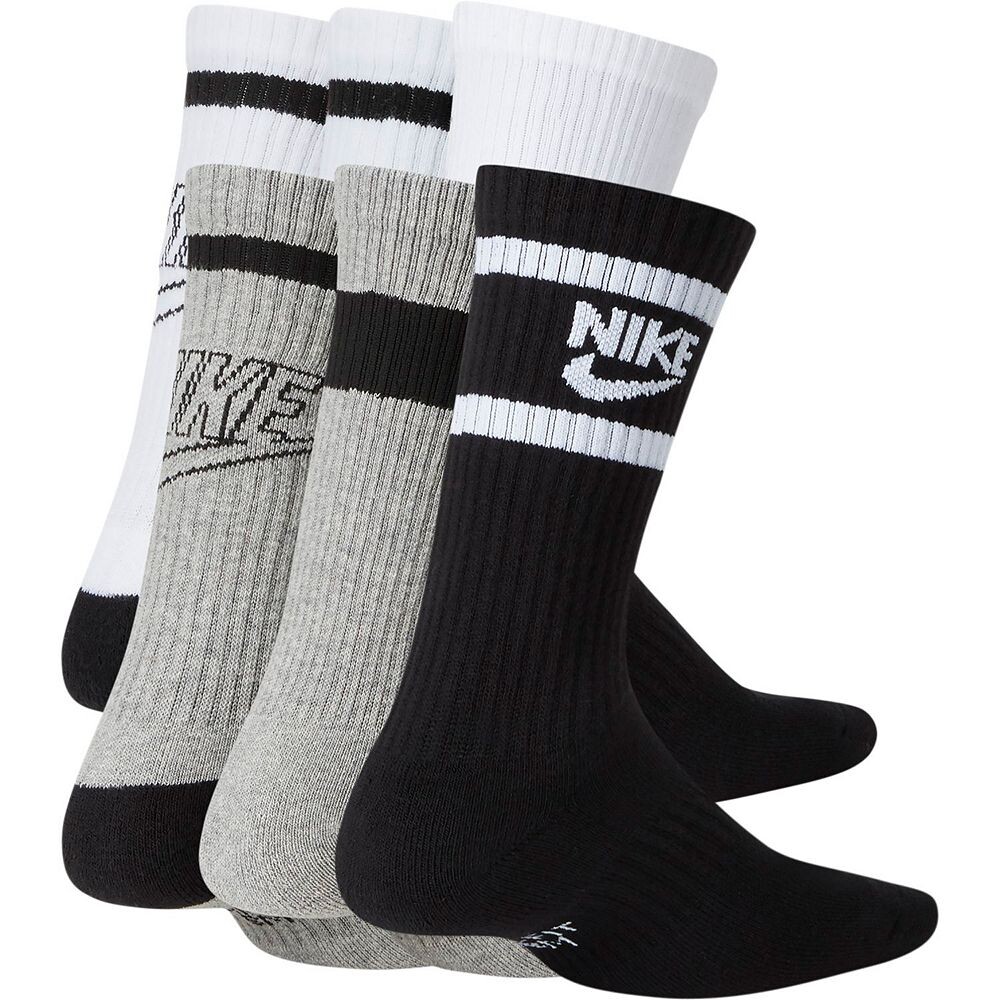 Набор из 6 детских носков Nike на каждый день с мягкой подкладкой Dri-FIT Crew, цвет Royal — фото 2
