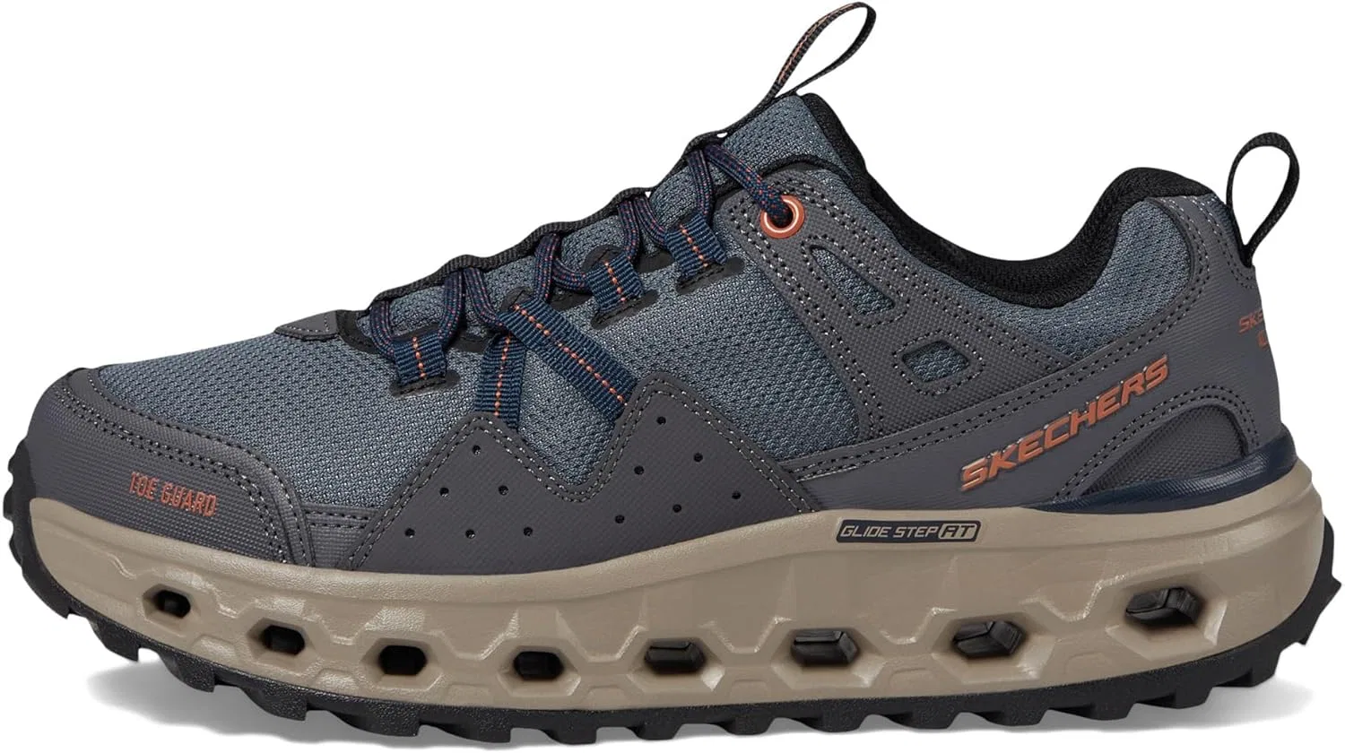 Мужские кроссовки Skechers Glide-Step от Trainers, Gray — фото 4