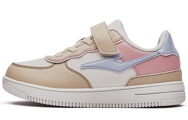 

Скользостойкие износостойкие низкие детские скейтбординг ботинки linen white kids ERKE KIDS, Warm Linen/айвори белый