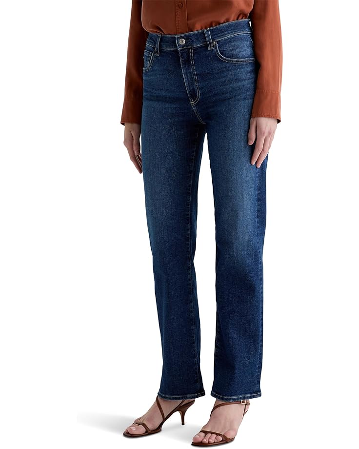 

Джинсы AG Jeans Brinley Mid-Rise Straight in Poetic, цвет Poetic