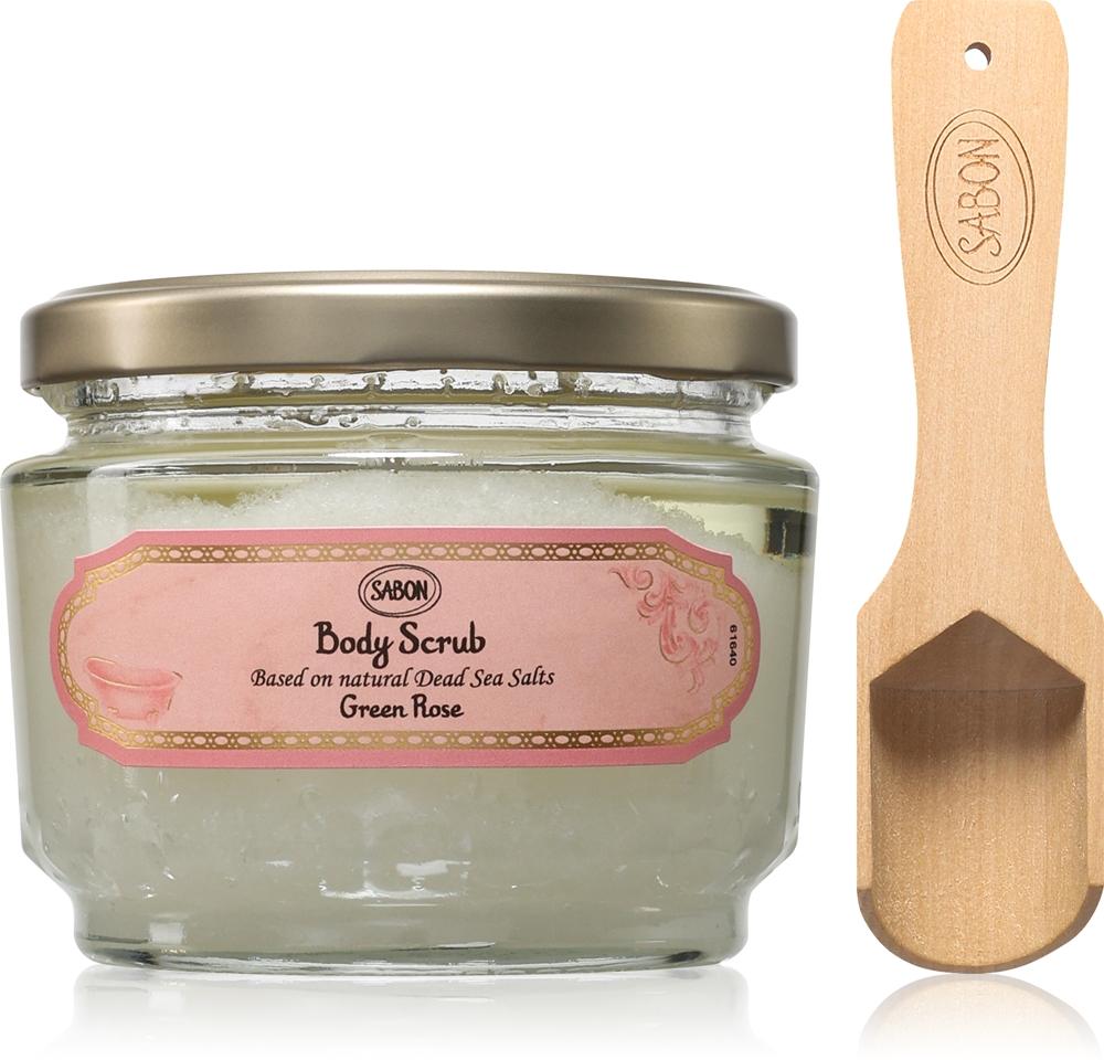 

Скраб для тела с ароматом средне-зеленой розы Sabon, 320 гр