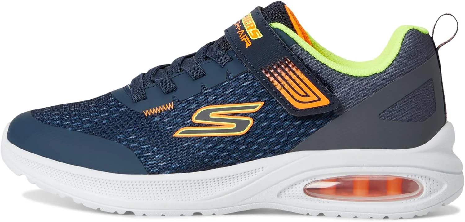 Кроссовки Skechers для мальчиков Microspec Max Advance-Squad-p, темно-синий — фото 4