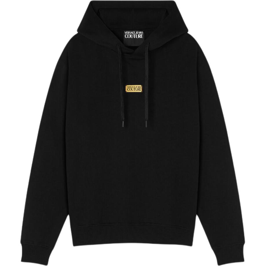 

Худи с завязками и логотипом Jeans Couture Versace, черный