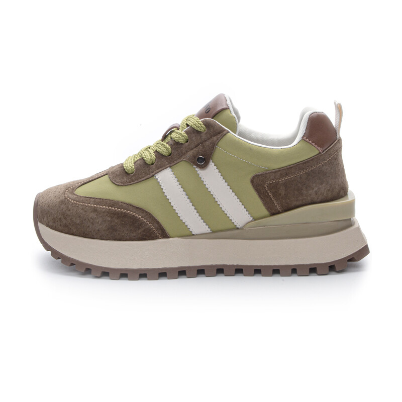 

Кроссовки женские толстые низкие Chovo, цвет Fruit Green