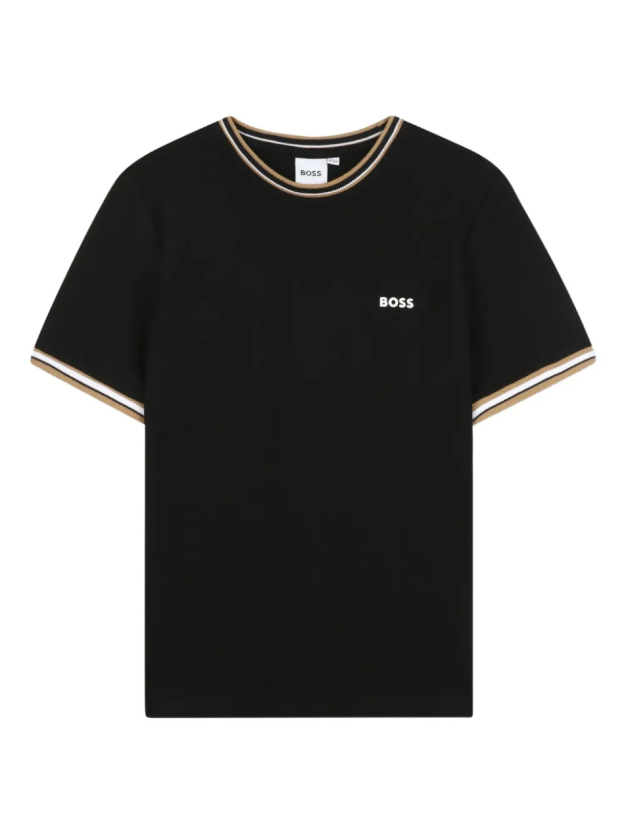 

BOSS Kidswear футболка с круглым вырезом, черный