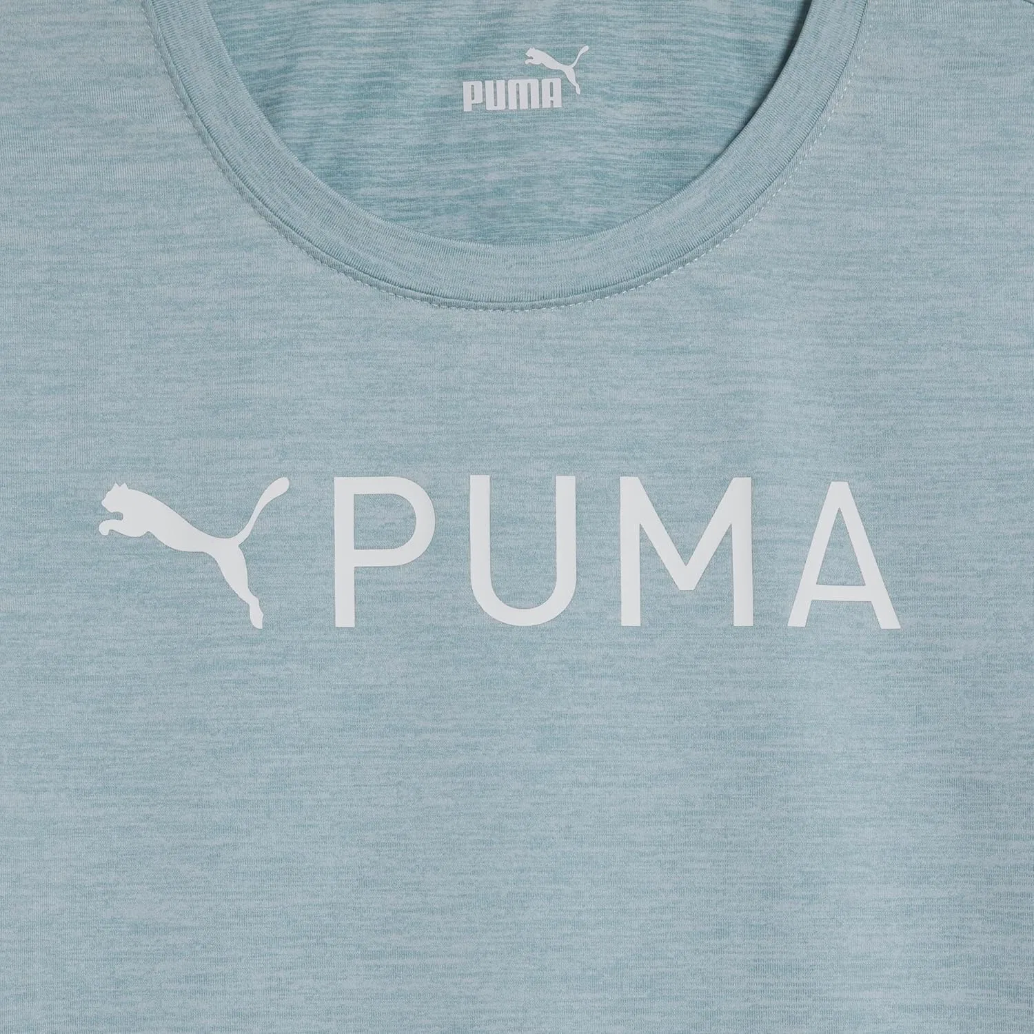 Футболка для девочек PUMA Active Essentials Short Sleeve Performance, Turquoise Aqua — фото 4