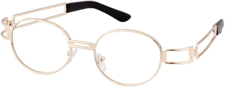 

Винтажные круглые солнцезащитные очки в стиле стимпанк для мужчин и женщин, модные, с полыми дужками, красные, солнцезащитные очки UV400 для женщин TYUVIVO, C7