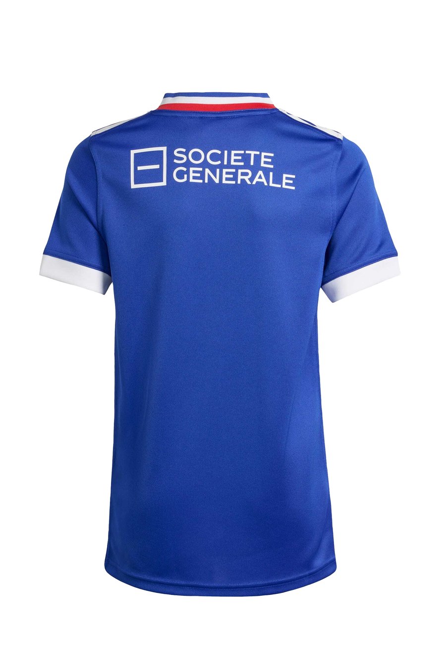 Футболка Adidas Performance FRANCE RUGBY HOME YOUTH REPLICA , Semi Lucid Blue/Blue — фото 2